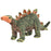 Speelgoeddinosaurus staand XXL pluche groen en oranje