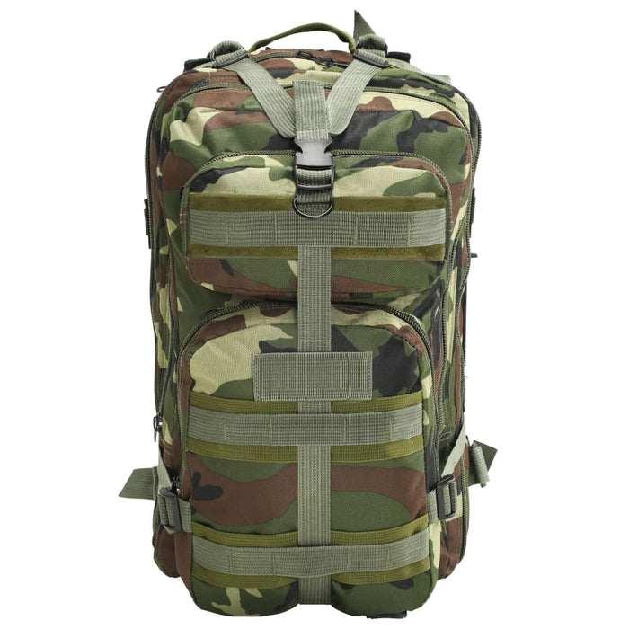 Rugzak legerstijl 50 L camouflage