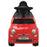 Loopauto Fiat 500 rood