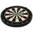 Dartbord professioneel met kast en 6 darts sisal