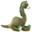 Knuffel dinosaurus brontosaurus pluche groen