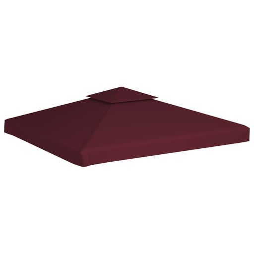 Prieeldak 2-laags 3x3m 310 g/m² bordeaux