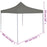 Vouwtent pop-up 3x3 m antraciet