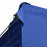 Vouwtent met 3 wanden 3x4,5 m blauw