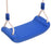 Schommelzitjes 2 st met touwen 37x15 cm polyetheen blauw