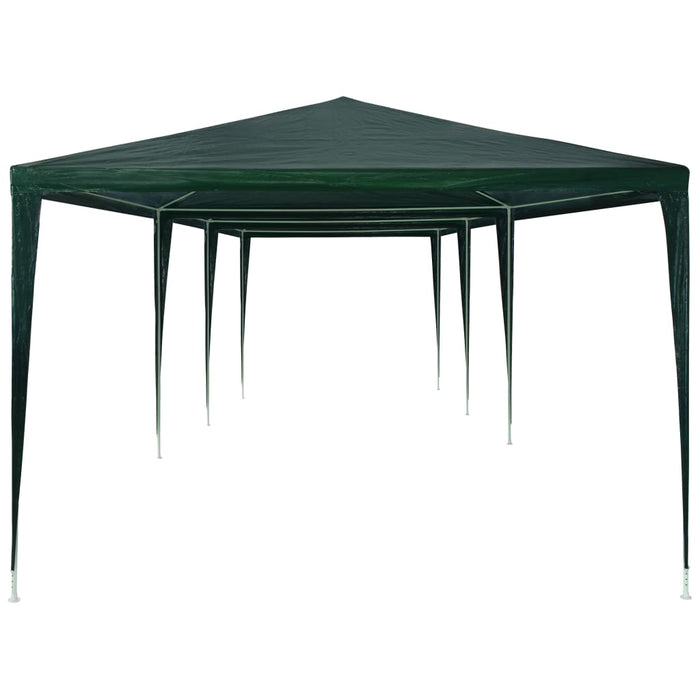 Partytent 3x9 m PE groen