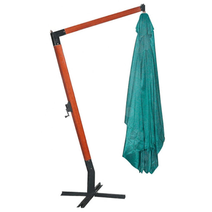 Zweefparasol Melia 300x400 cm groen