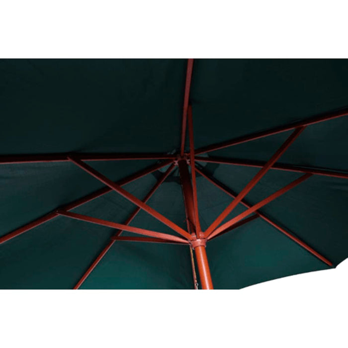 Parasol 258 cm groen