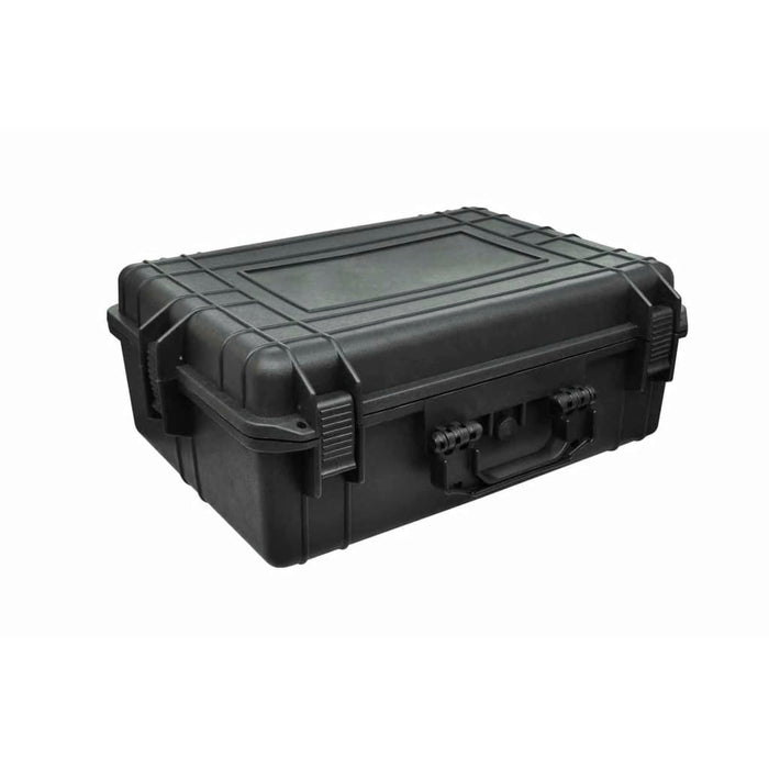 Hardcase transportkoffer met schuimvulling zwart