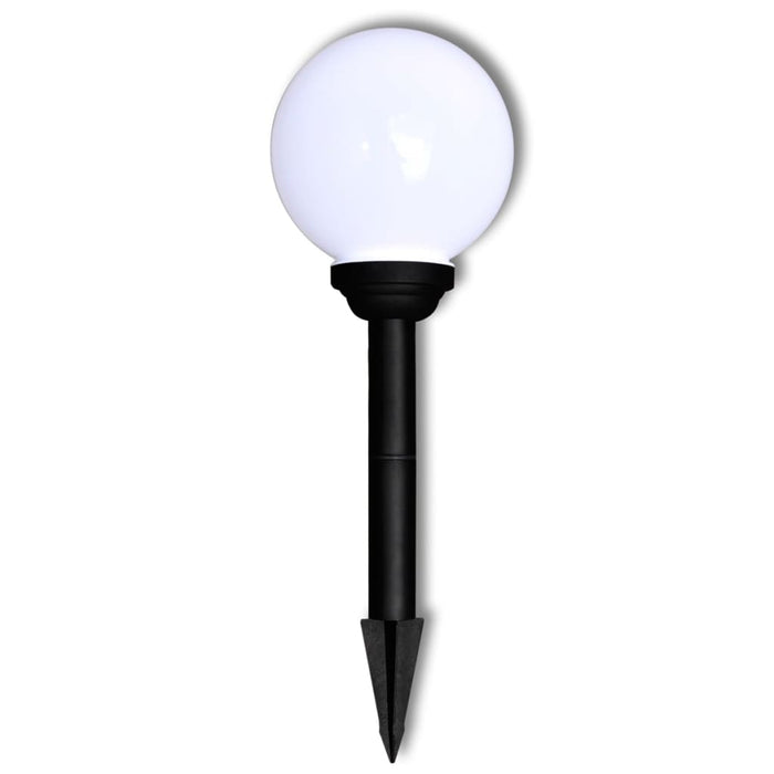 Tuinpadlampen 3 st met grondpin LED 20 cm