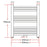 Radiator/handdoekenrek curve 500x764 mm