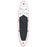 Stand Up Paddleboardset opblaasbaar rood en wit