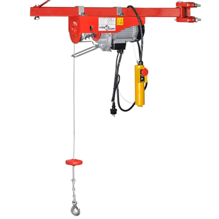 Elektrische lier 1300 W 400/800 kg