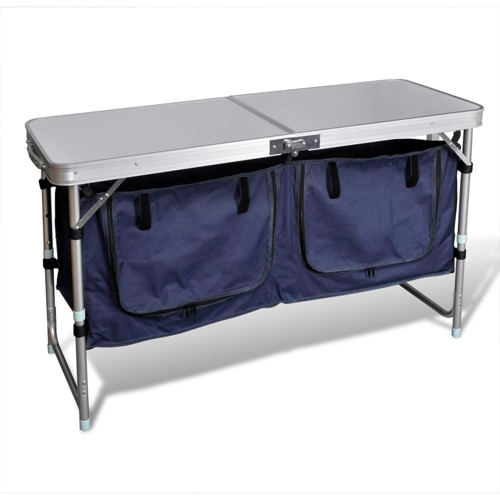 Campingkastje met aluminium frame