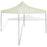 Partytent inklapbaar 3x3 m crème