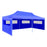 Partytent pop-up inklapbaar 3x6 m blauw