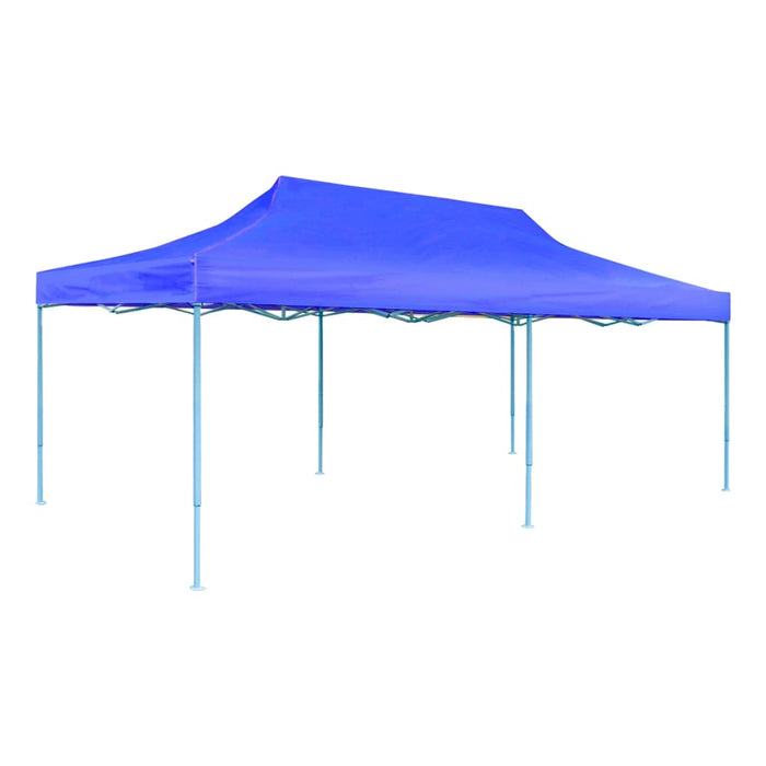 Partytent pop-up inklapbaar 3x6 m blauw