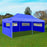 Partytent pop-up inklapbaar 3x6 m blauw