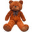 Teddybeer XXL 160 cm zacht pluche bruin