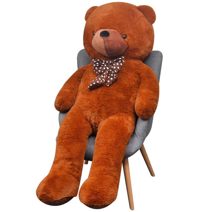 Teddybeer XXL 160 cm zacht pluche bruin