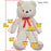Teddybeer XXL 160 cm zacht pluche wit