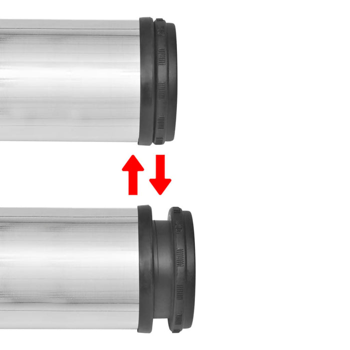 Tafelpoten in hoogte verstelbaar geborsteld nikkel 1100 mm 4 st