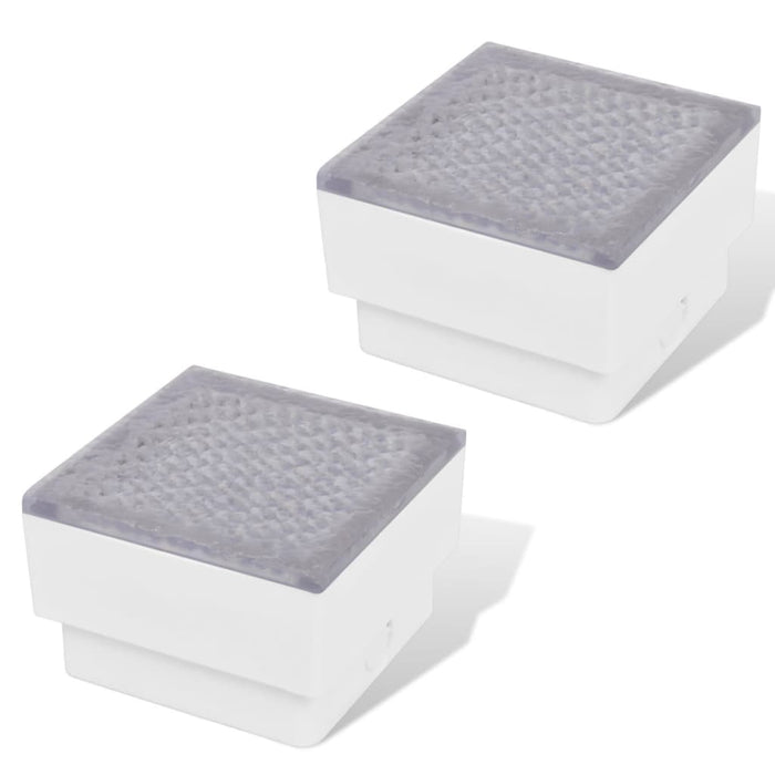 2x LED-lamp verzonken 100x100x68 mm