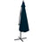 Zweefparasol 3,5 m blauw