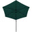 Parasol kantelbaar met LED 3 m groen