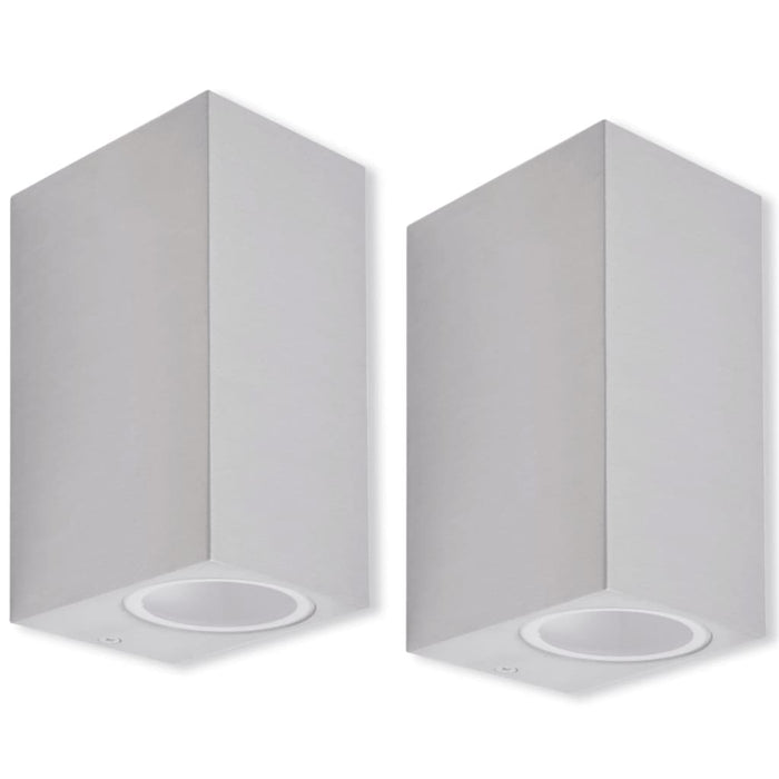 Wandlamp buiten boven en onder licht 2 stuks