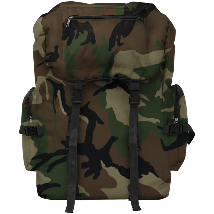 Rugzak legerstijl 65 L camouflage