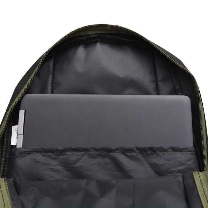 Rugzak voor school 40 L zwart en camouflage