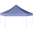 Partytent pop-up zeshoekig inklapbaar 3,6x3,1 m donkerblauw