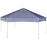 Partytent pop-up zeshoekig met 6 zijwanden 3,6x3,1 m donkerblauw