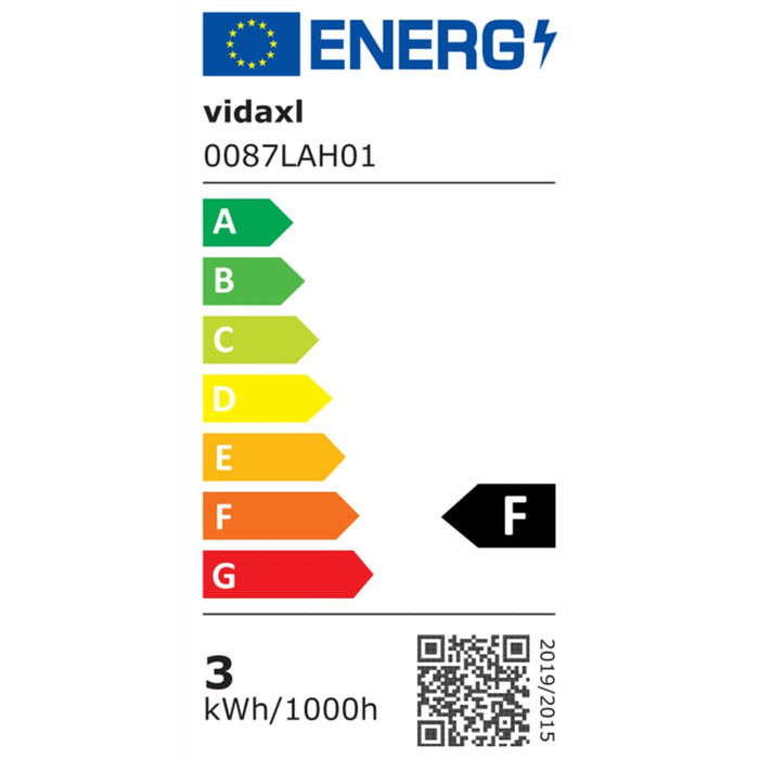 LED-buitenwandlampen 2 st vierkant op-/neerwaarts