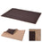 Picknickkleed 100x150 cm beige en bruin