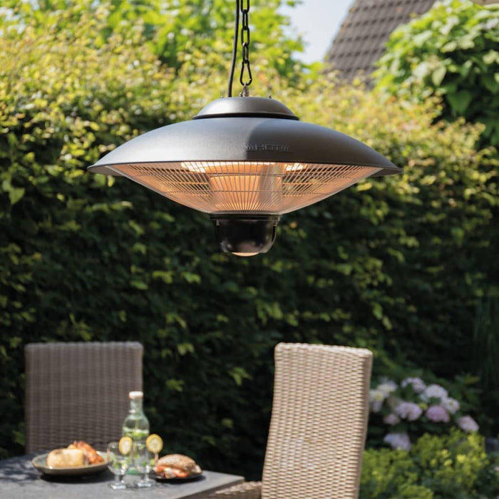 Sunred Hangende verwarmer Sirius 2100 W halogeen zwart CE09B