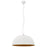 Hanglamp E27 Ø50 cm wit en goud