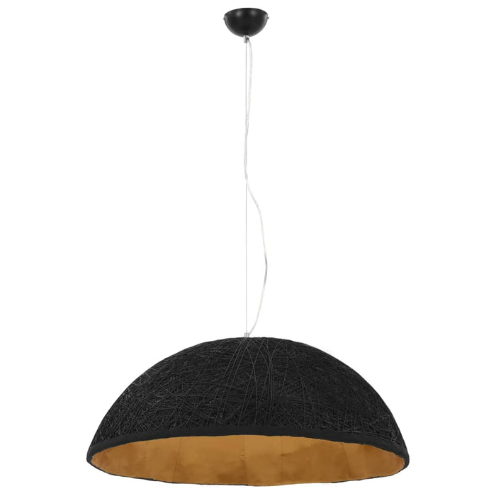 Hanglamp E27 Ø70 cm zwart en goud