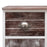 Dressoir met 10 lades 113x30x79 cm hout bruin