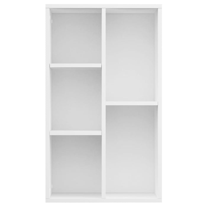 Boekenkast/dressoir 50x25x80 cm spaanplaat wit