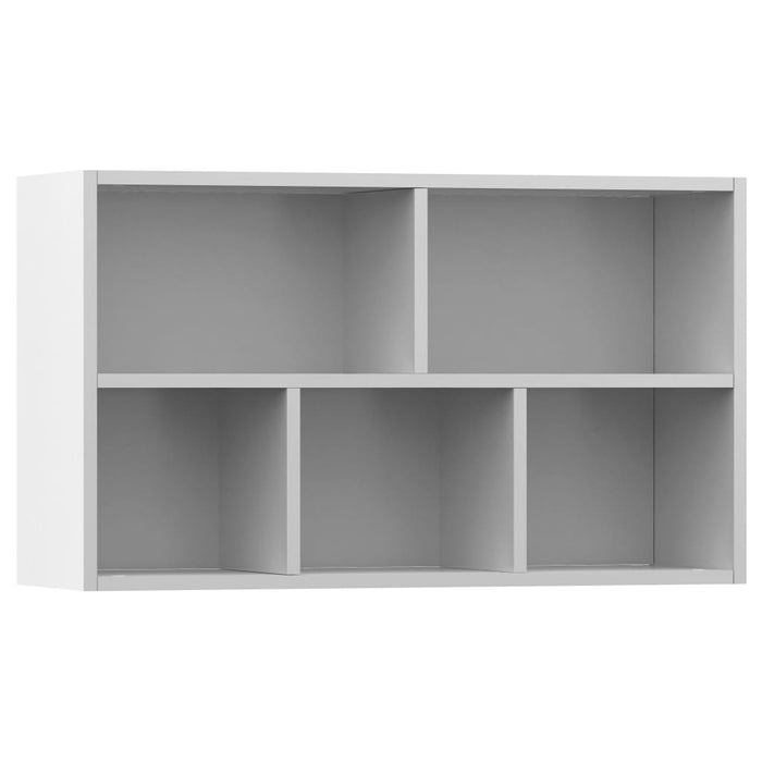 Boekenkast/dressoir 50x25x80 cm spaanplaat wit