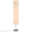 Vloerlamp met standaard E27 121 cm wit