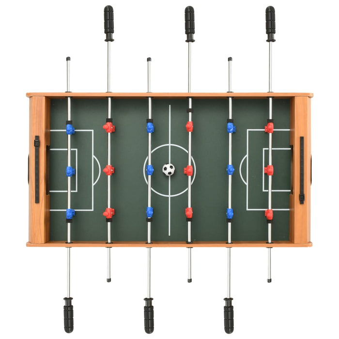 Voetbaltafel mini 69x37x62 cm esdoorn