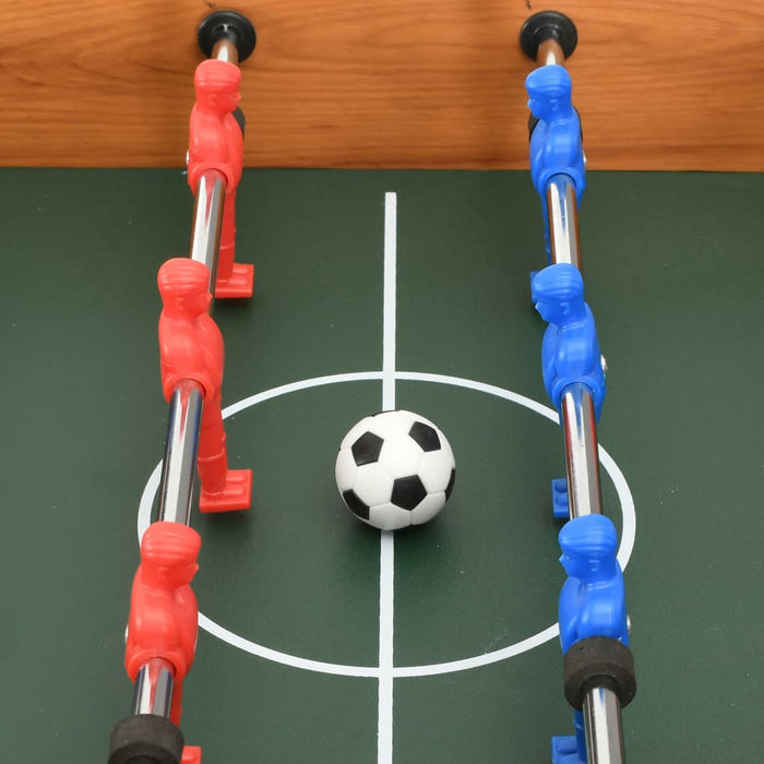 Voetbaltafel mini 69x37x62 cm esdoorn