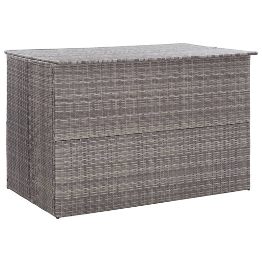 Tuinbox 150x100x100 cm poly rattan grijs