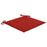 Tuinstoelkussens 2 st 50x50x3 cm rood