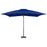 Zweefparasol met aluminium paal 250x250 cm azuurblauw