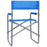 Regisseursstoelen 2 st staal blauw