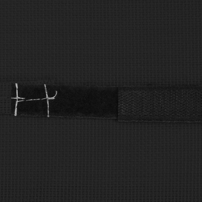 Hoofdsteun voor ligstoel 40x7,5x15 cm textileen zwart
